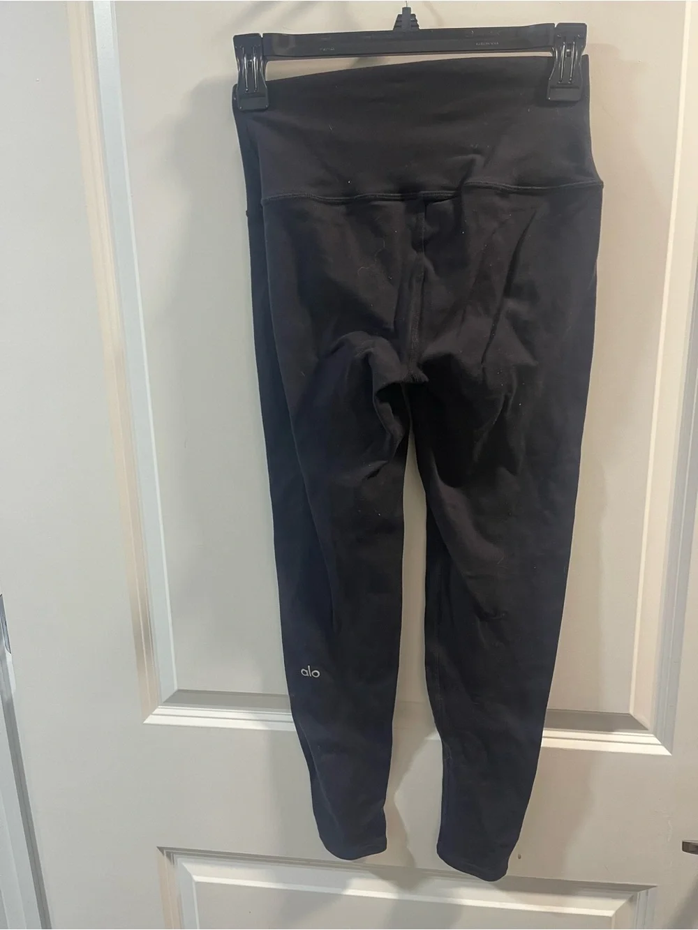 ALO Yoga Black High-Rise Leggings No Size Tags